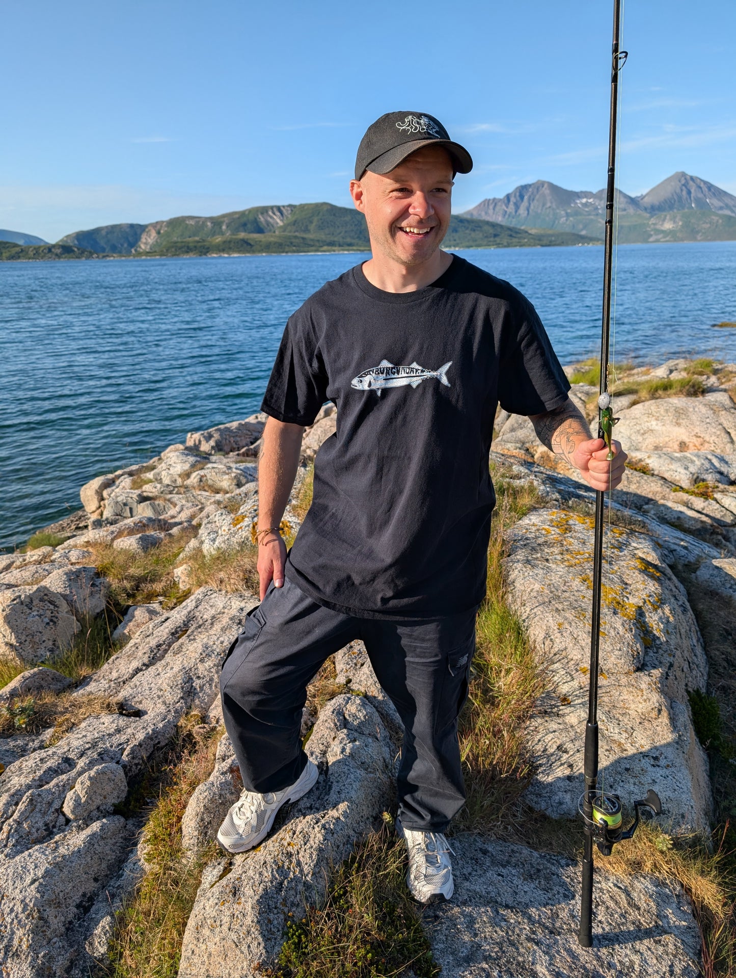 Fish Shirt Black