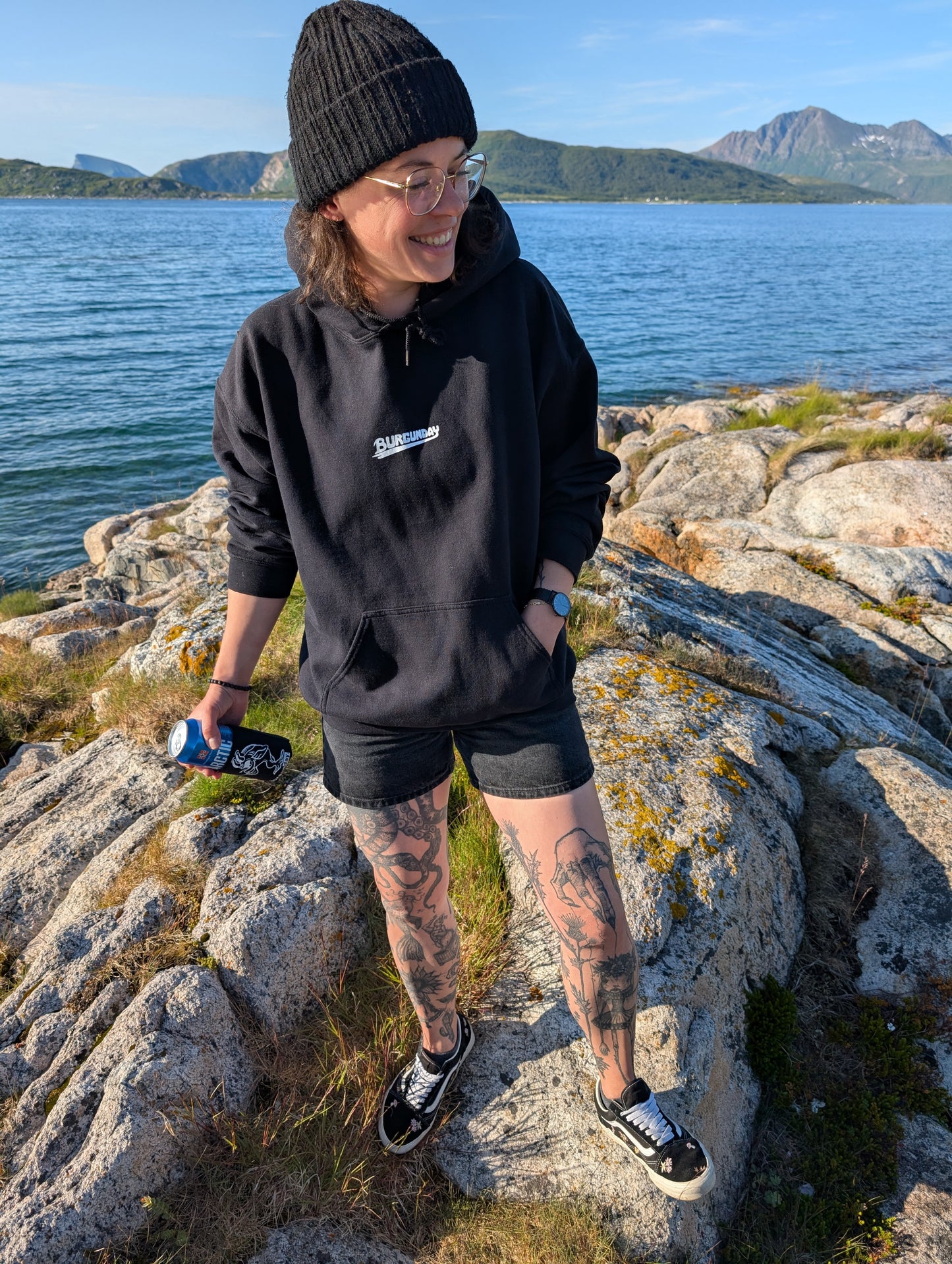 Fishing Gear Logo Hoodie