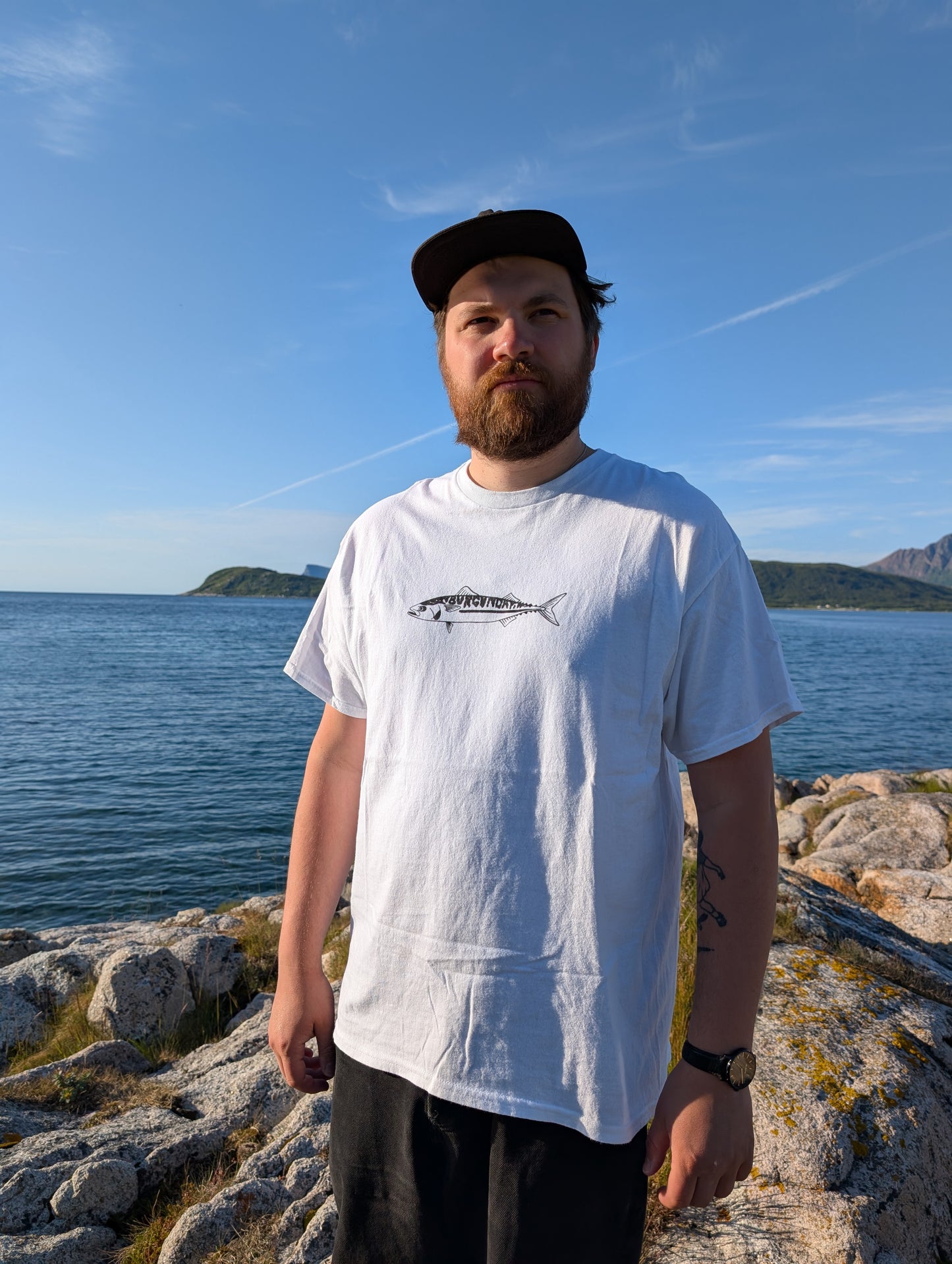Fish Shirt White