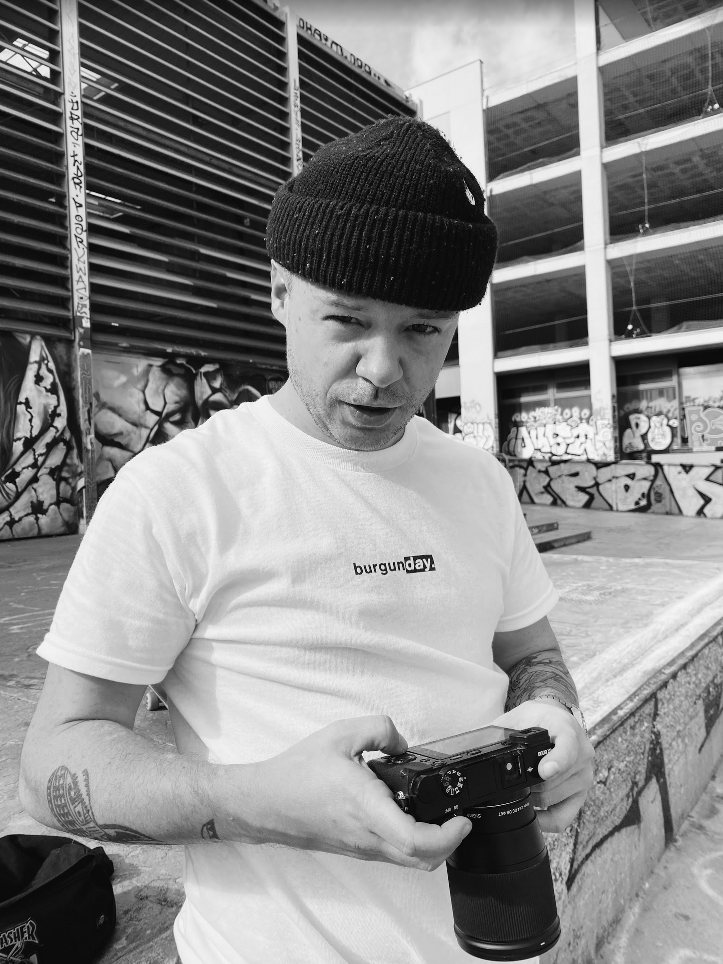 Logo Shirt White