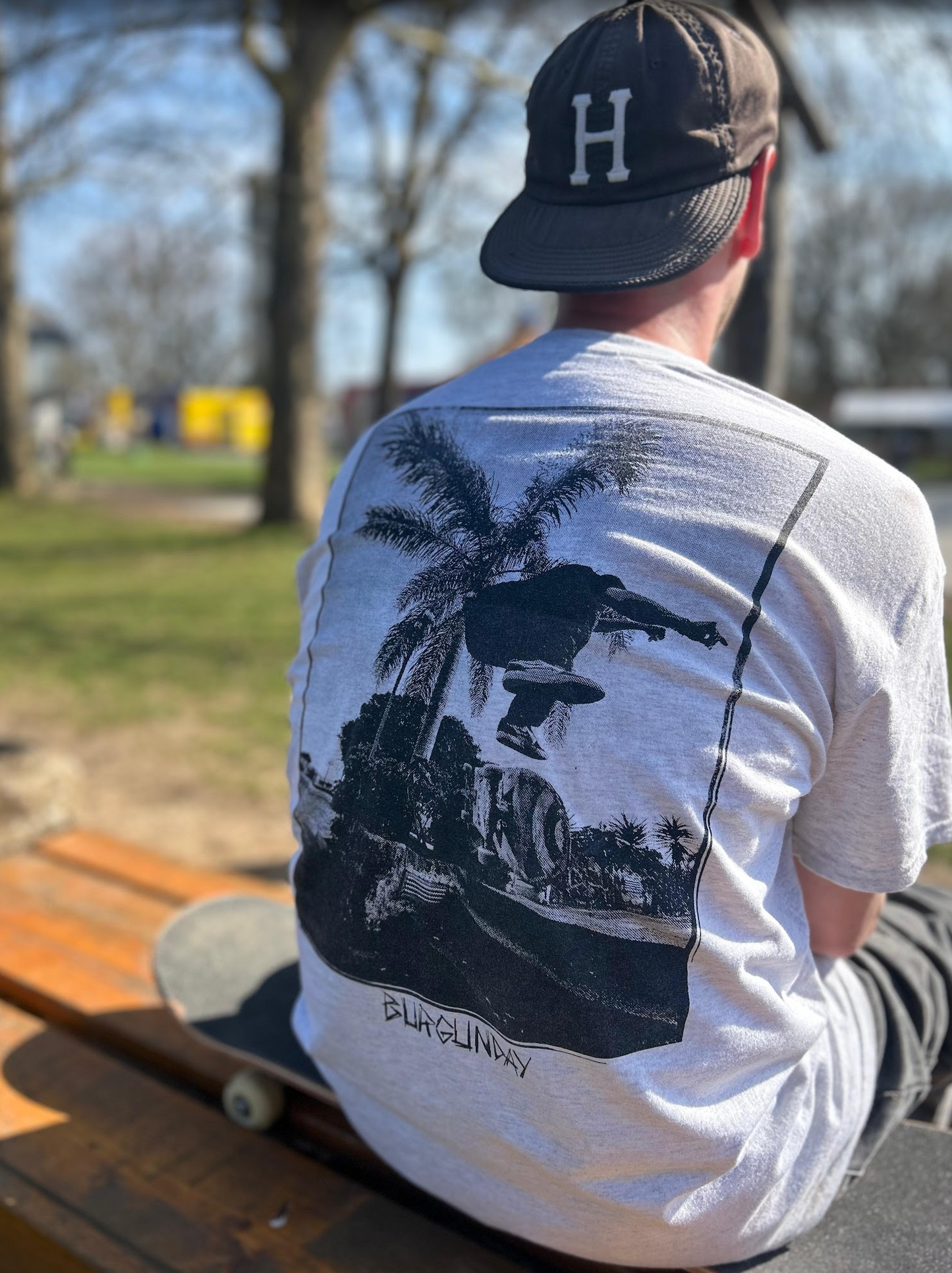 Burgunday x T-Bone Palm Session Tee